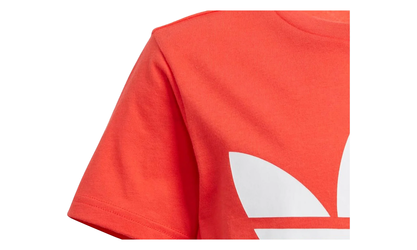 Originals Trefoil Tee GS "Bright Red / White" DH2474