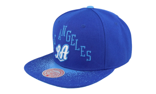 NBA Hardwood Classics Re-Take Snapback Cap "Los Angeles Lakers - Blue" 6HSSSH21339 LALBLUE