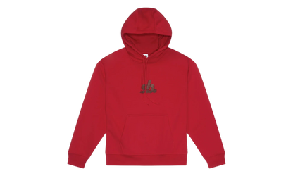 Skate Fleece Pullover Hoodie "Red" FN2498 657