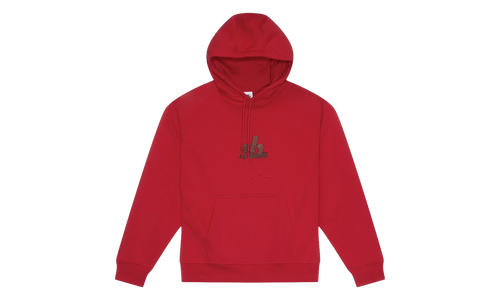 Skate Fleece Pullover Hoodie "Red" FN2498 657