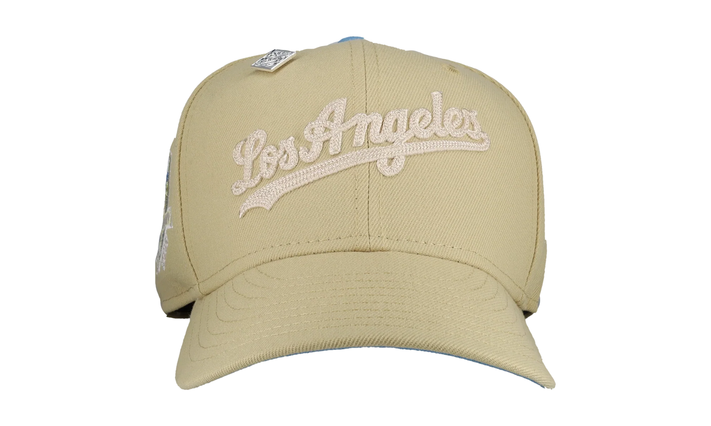 59FIFTY Los Angeles Dodgers 50th Anniversary Fitted Hat "Vegas Gold" NE148