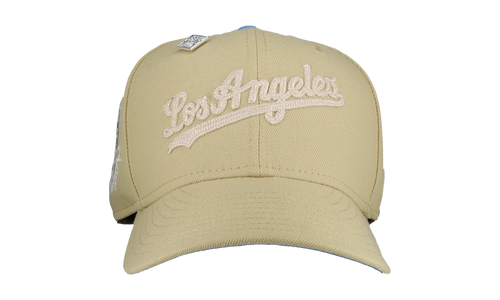 59FIFTY Los Angeles Dodgers 50th Anniversary Fitted Hat "Vegas Gold" NE148