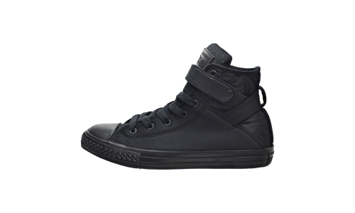 Chuck Taylor All Star Brea HI GS "Black/Black" 653281C