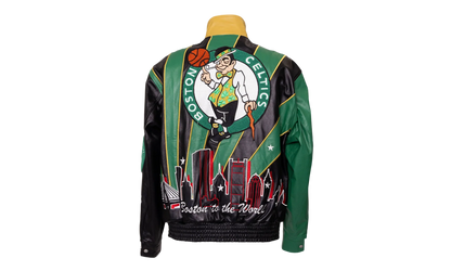 Skyline Full Leather Championship Jacket "2024 NBA Champion Boston Celtics" NBA 021 CEL