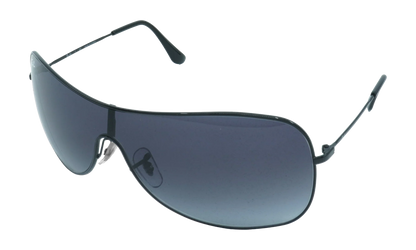 Highstreet Shield Sunglasses "Black" RB3211-002-8G_38