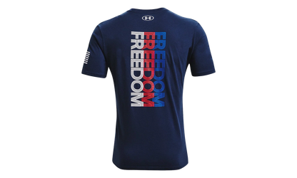 Freedom Back Lockup T-Shirt "Academy Blue / White" 1362052 408