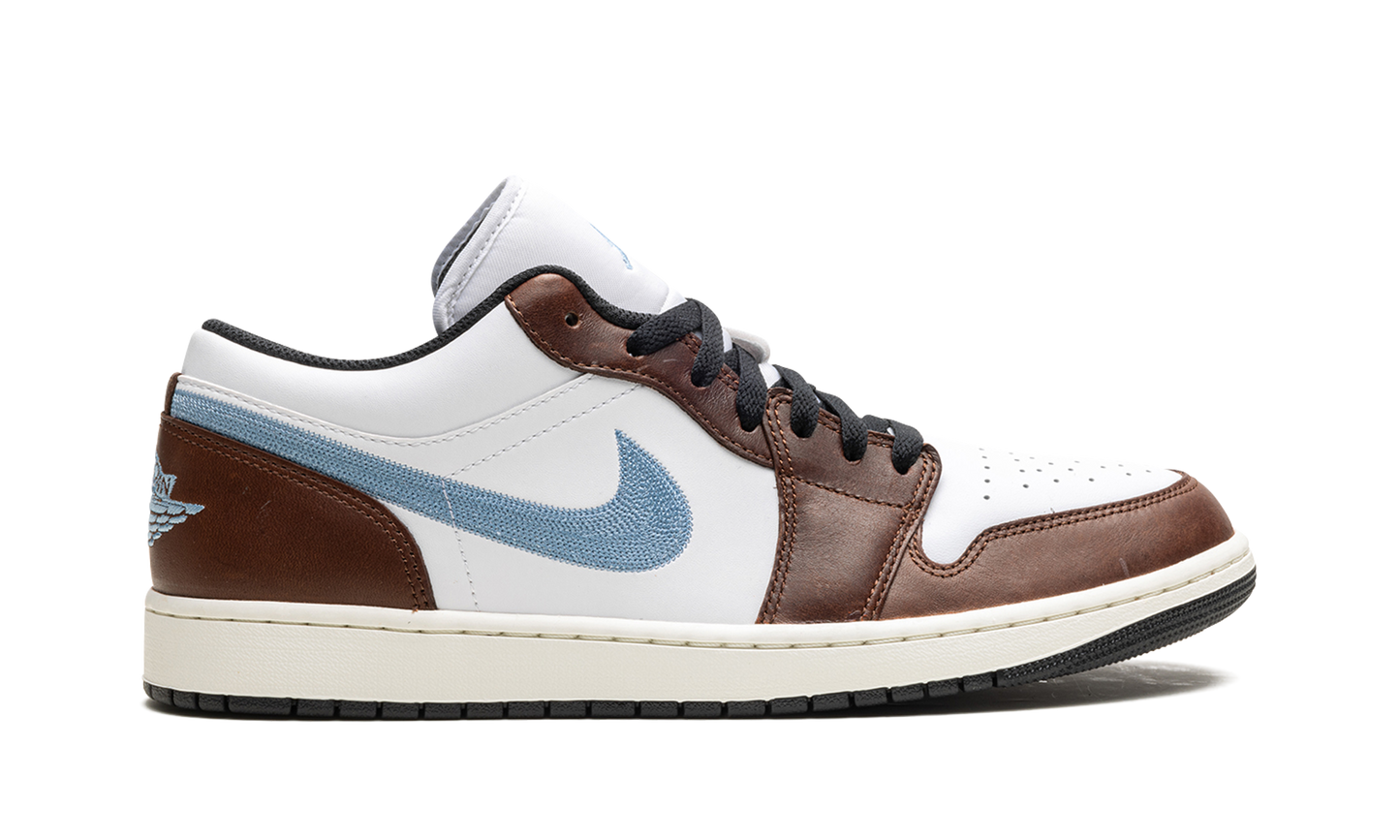 1 Low SE "Embroidered Swoosh - Mocha" FQ7832 142