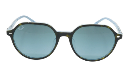 THALIA SUNGLASSES "HAVANA ON LIGHT BLUE" RB2195F-13163M_53