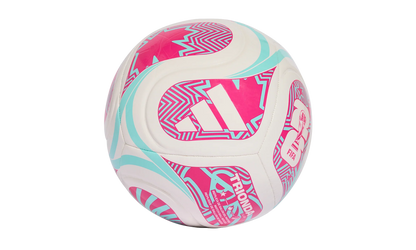 FIFA World Cup 26 Trionda Club Football "White / Flash Aqua / Shock Pink" JD8054