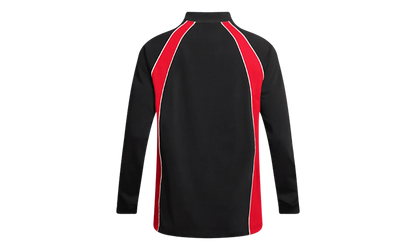 Jordan Flight Long Sleeve Polo Jersey "Black / University Red" IF1915 010