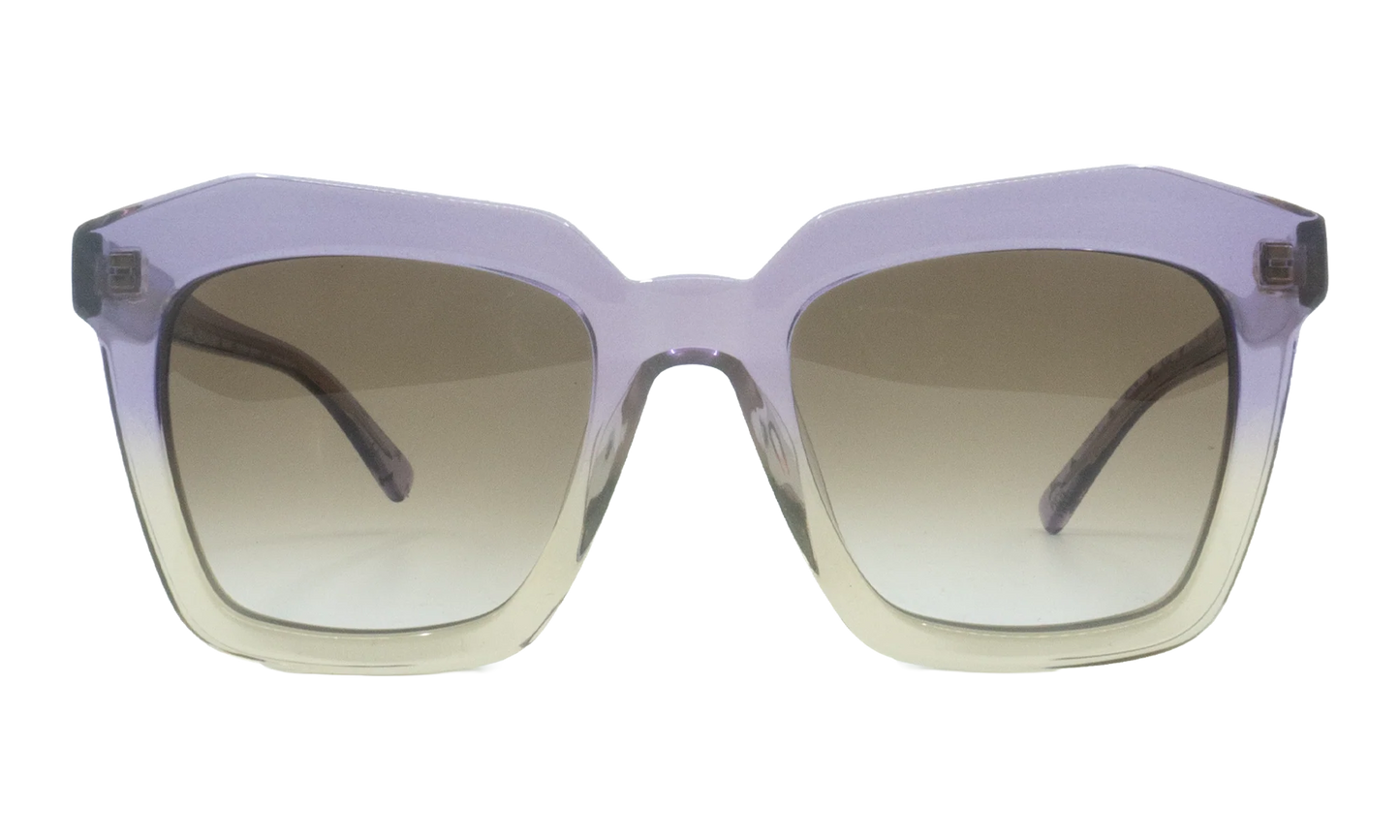 Cat Eye Sunglasses "Purple/Sand" MCM654S-512