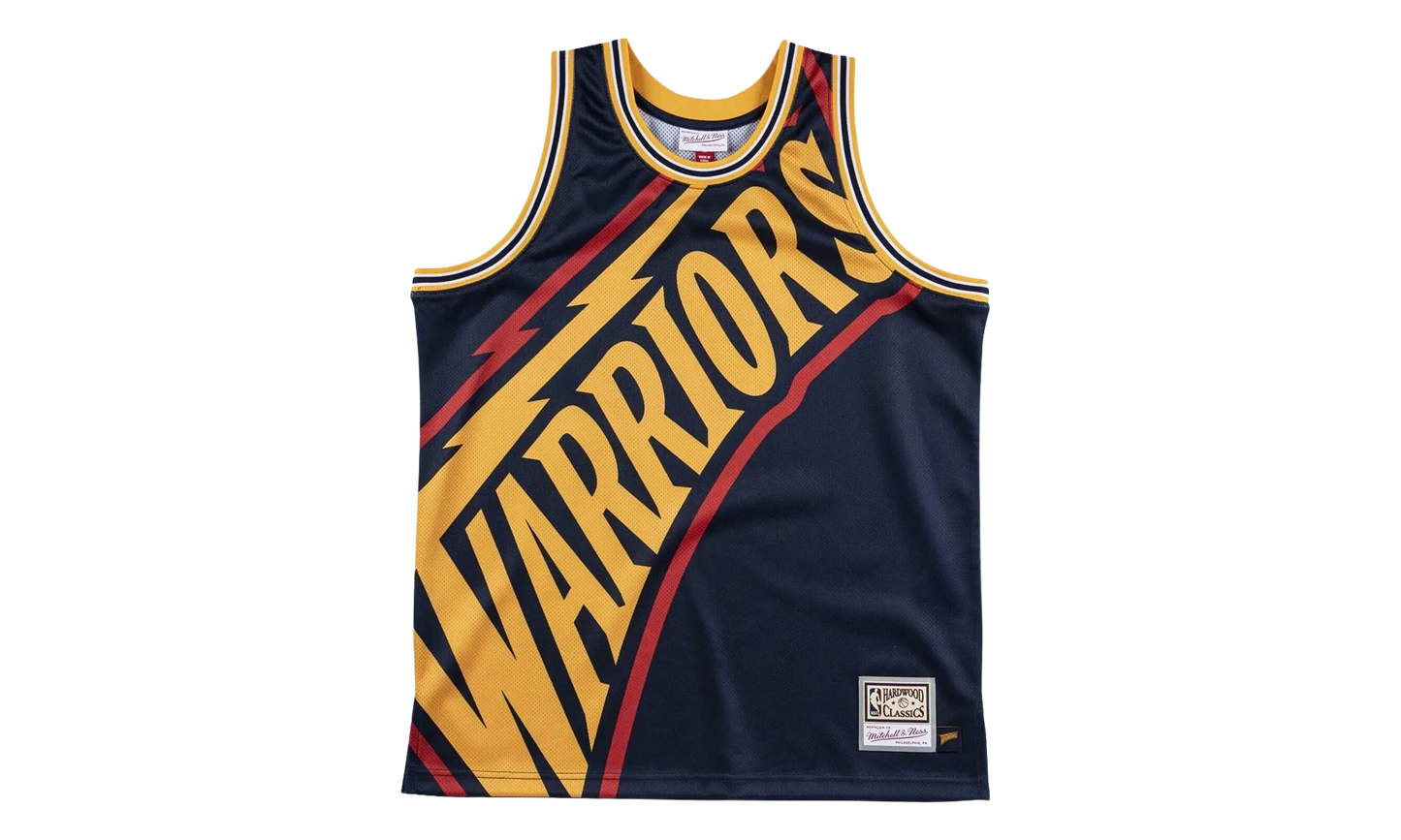 NBA Big Face Jersey "Golden State Warriors - Navy" MSTKBW19068 GSWNAVY