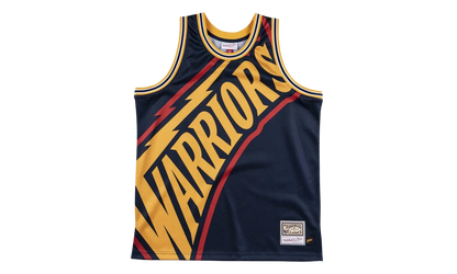 NBA Big Face Jersey "Golden State Warriors - Navy" MSTKBW19068 GSWNAVY