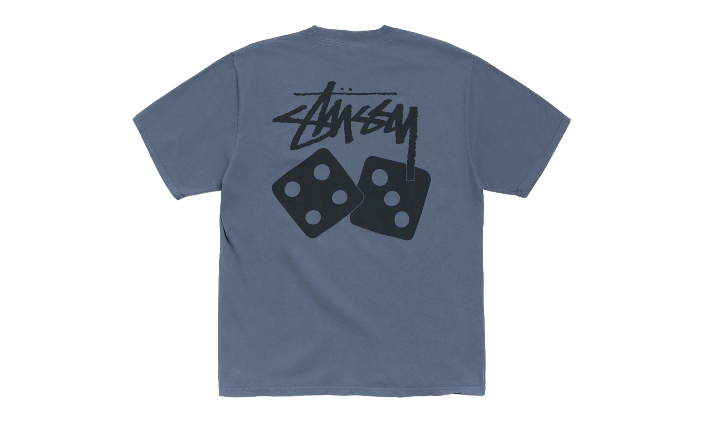 DICE TEE PIGMENT DYED "Navy" STUS400