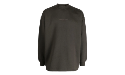 Relaxed Crewneck Sweatshirt "Off Black" 192SU222075F