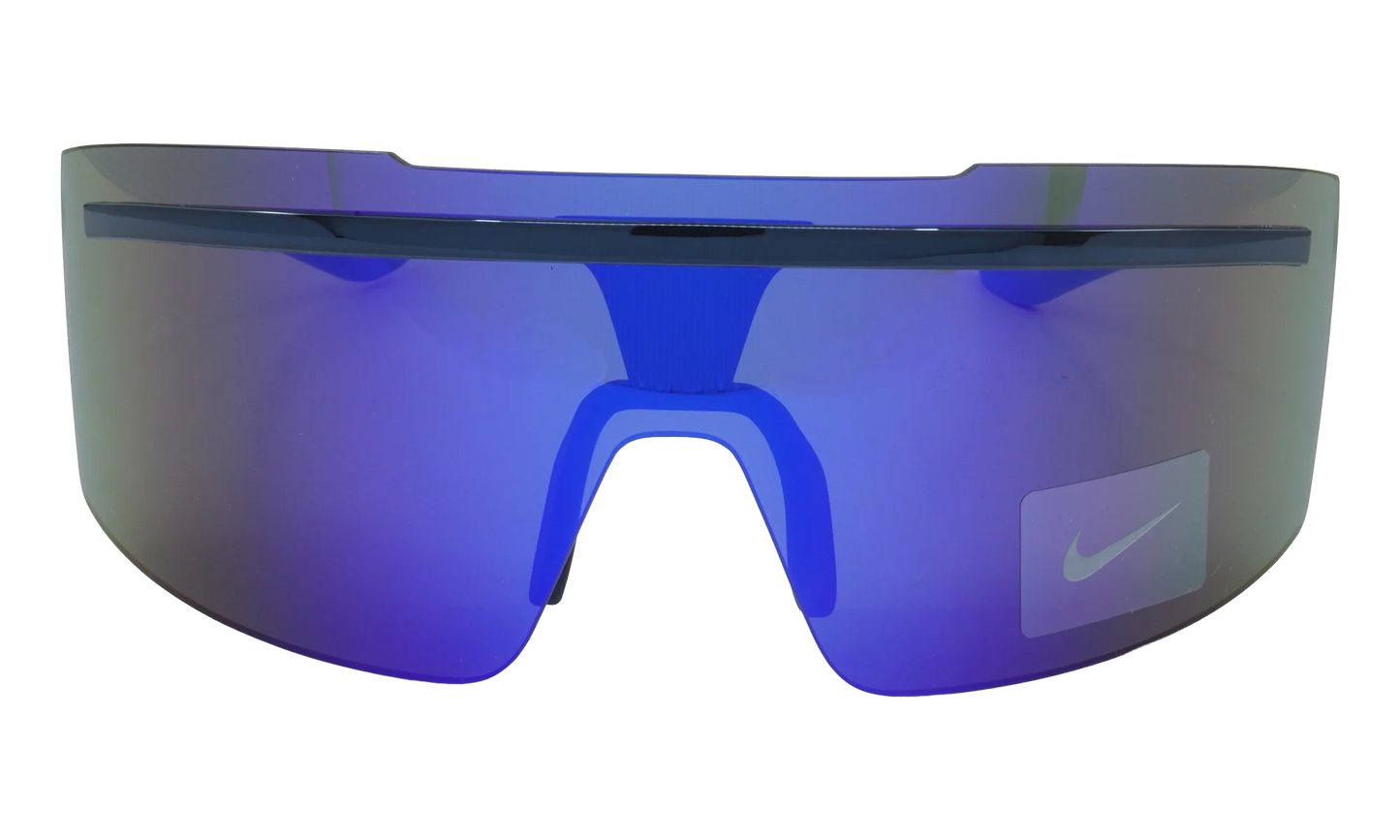 Echo Shield M Sunglasses "Navy / Ultraviolet Mirror" FD1884 414