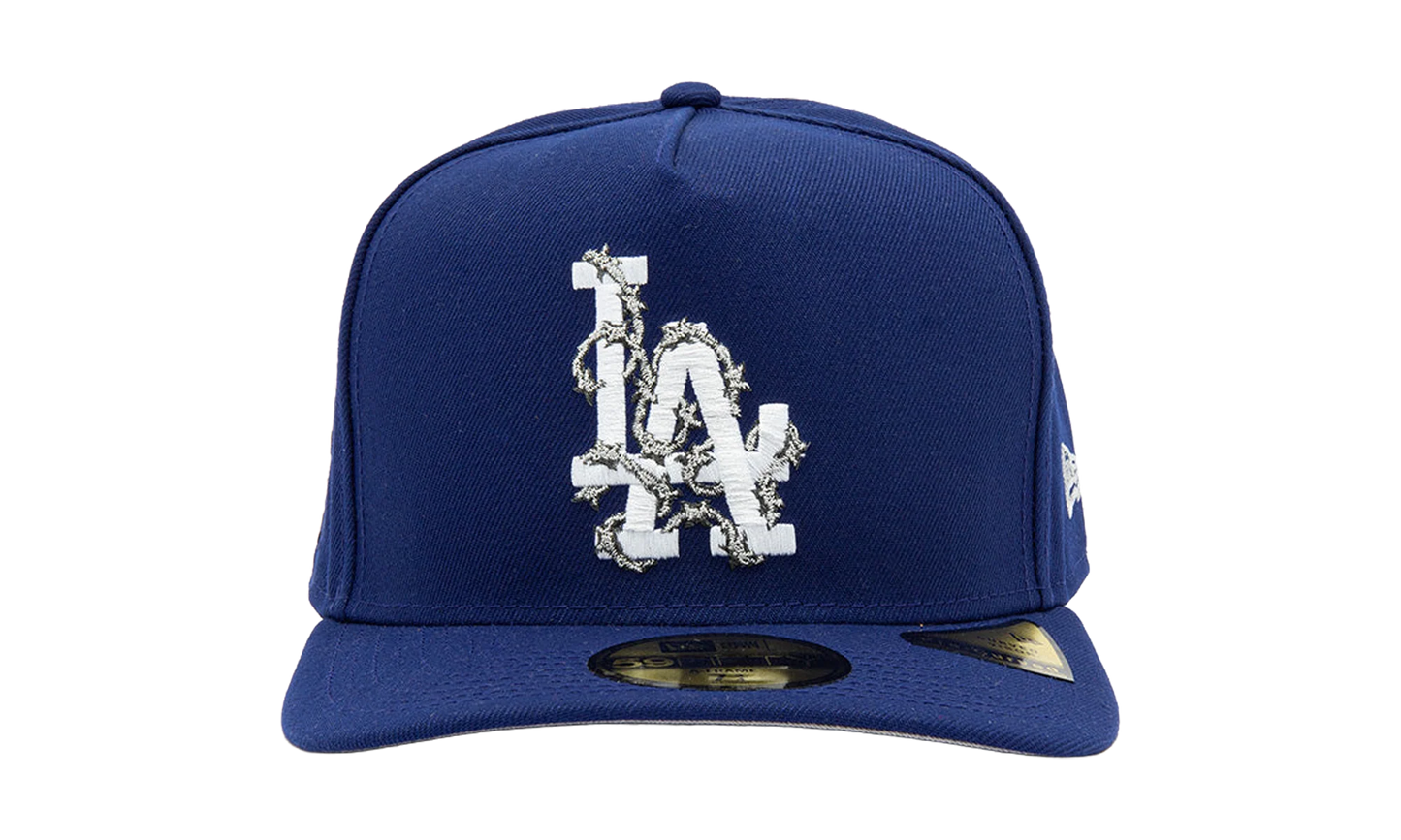 59FIFTY Los Angeles Dodgers Fence A-Frame Fitted Hat "Navy" 60693487