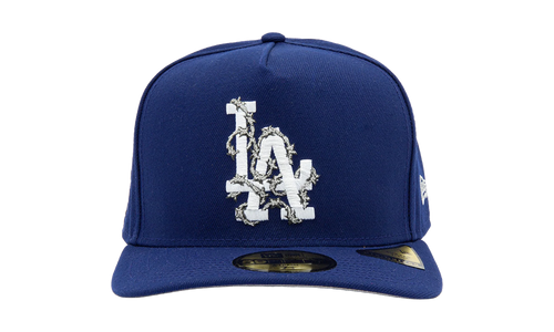 59FIFTY Los Angeles Dodgers Fence A-Frame Fitted Hat "Navy" 60693487