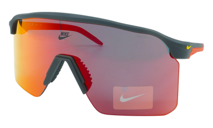 Expedition Shield Sunglasses "Matte Dark Smoke Grey / Red Mirror" IB6562X 200