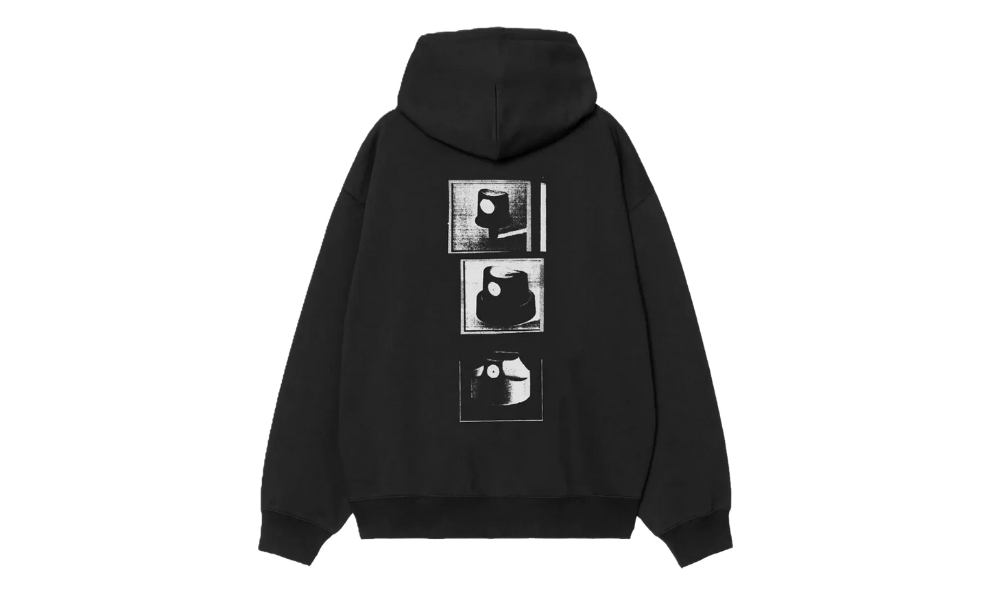 Hooded Caps Sweatshirt "Black" I036066 89XX