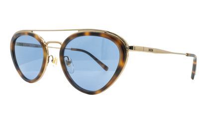 Oval Sunglasses "Havana/Gold" MCM134S-214