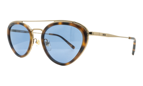 Oval Sunglasses "Havana/Gold" MCM134S-214