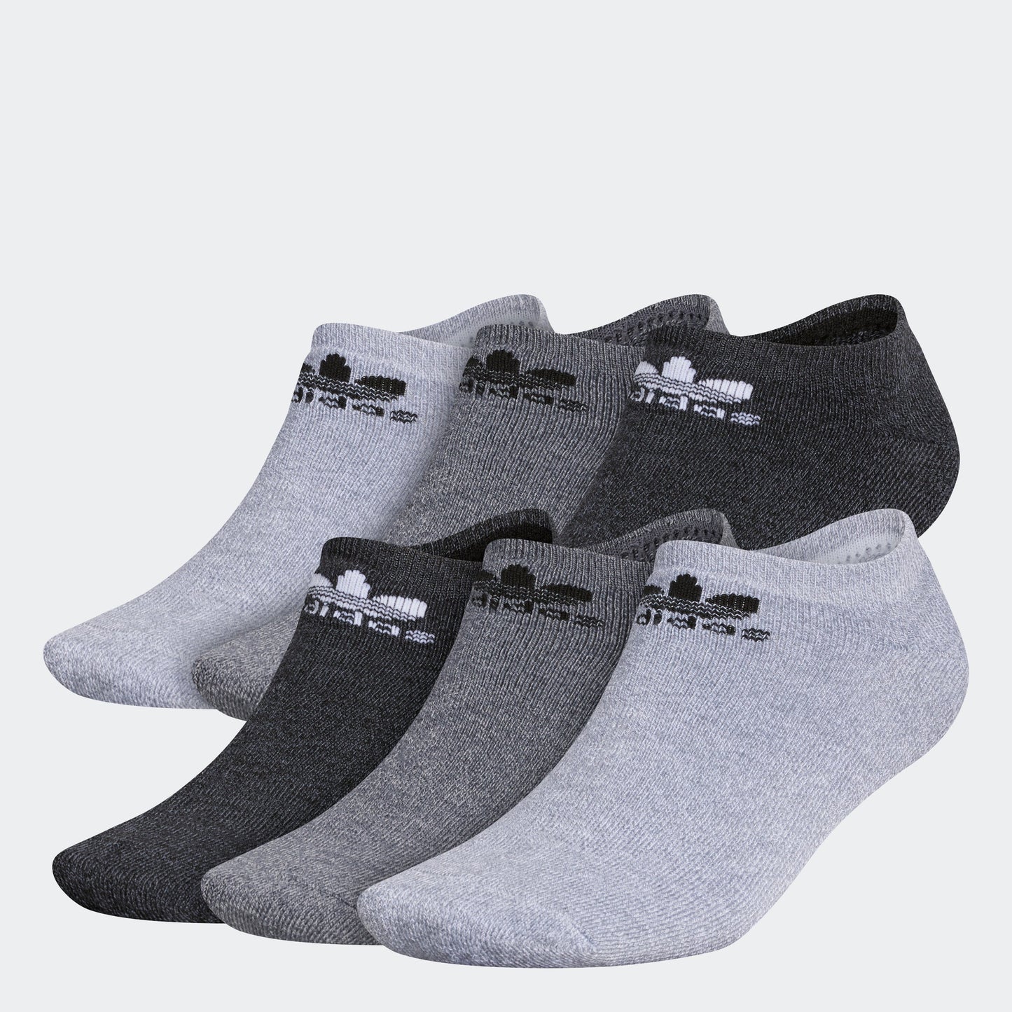 Trefoil No-Show Socks 6 Pairs