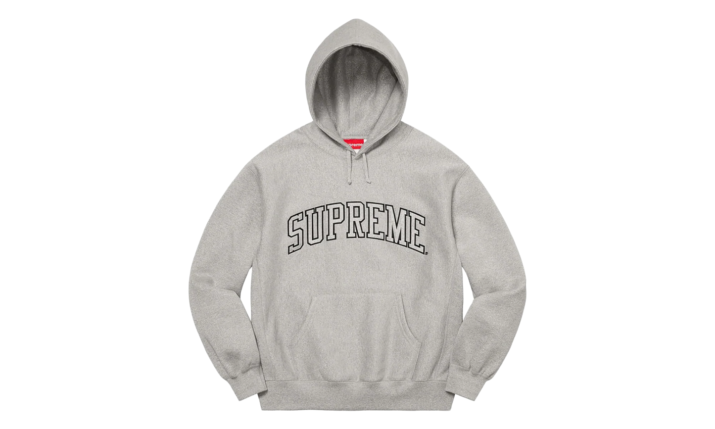 Metallic Arc Hooded Sweatshirt "SS23 - Heather Grey" SU27234