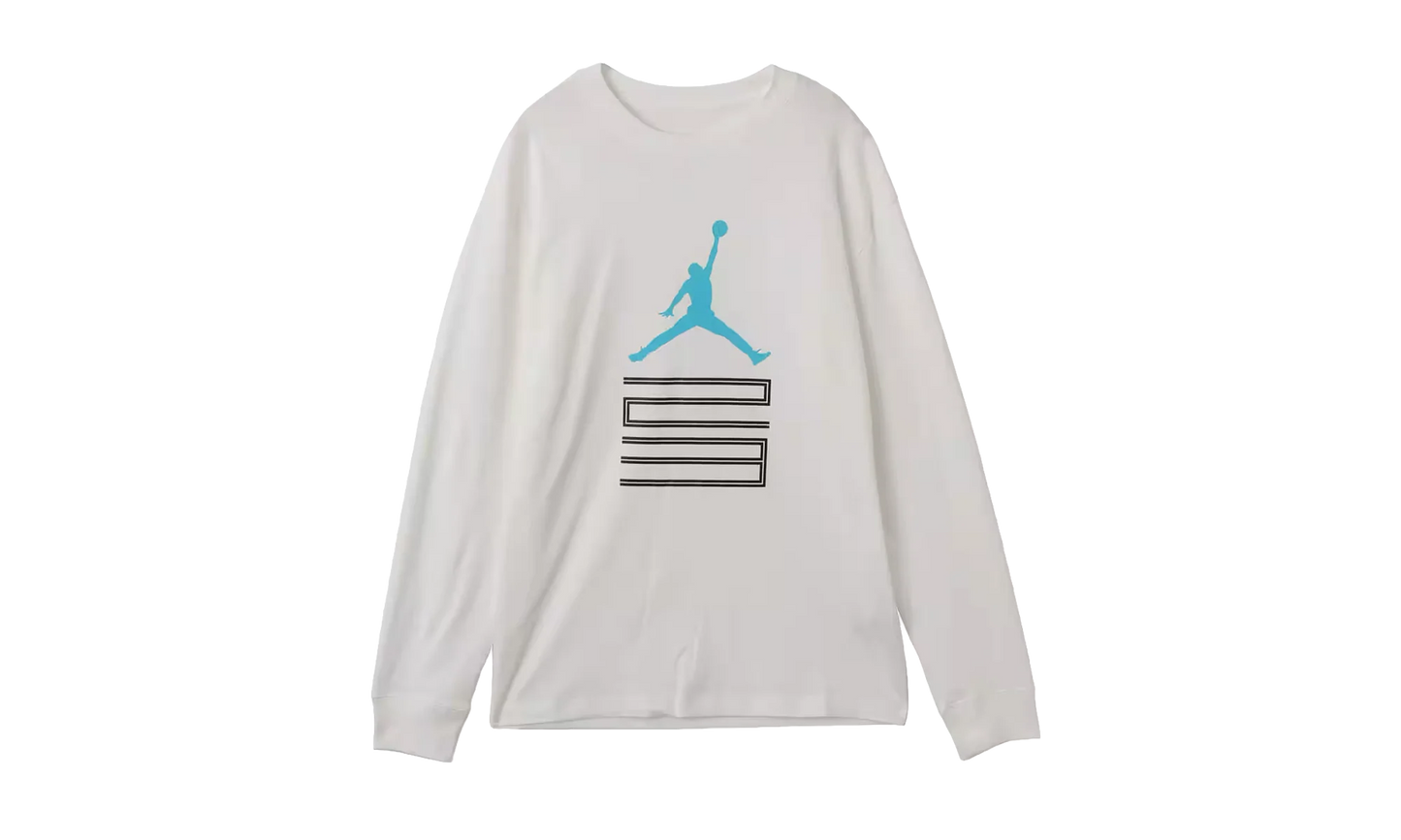 Jordan Brooklyn AJ11 Graphic Long-Sleeve T-Shirt "White" IM6507 100