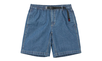 Japanese Chambray Short "Blue" G6SM-P013-BLU