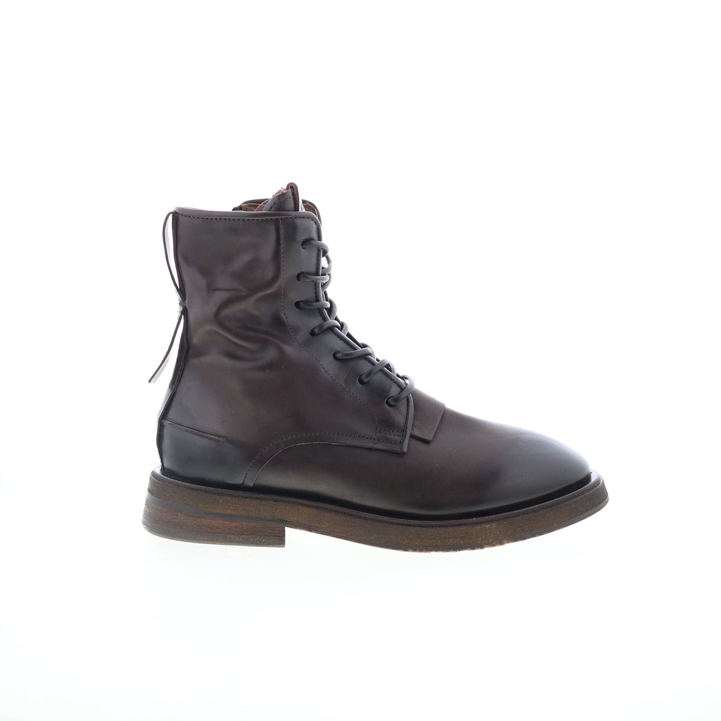 Chevy Womens Brown Leather Lace Up Casual Dress Boots