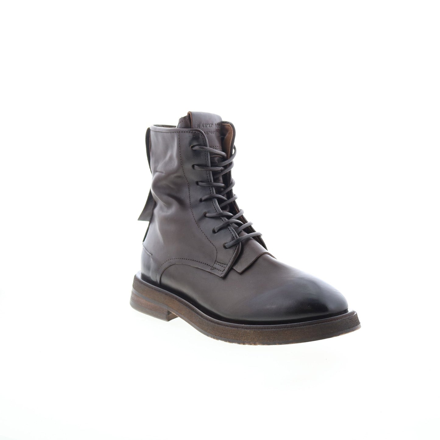 Chevy Womens Brown Leather Lace Up Casual Dress Boots