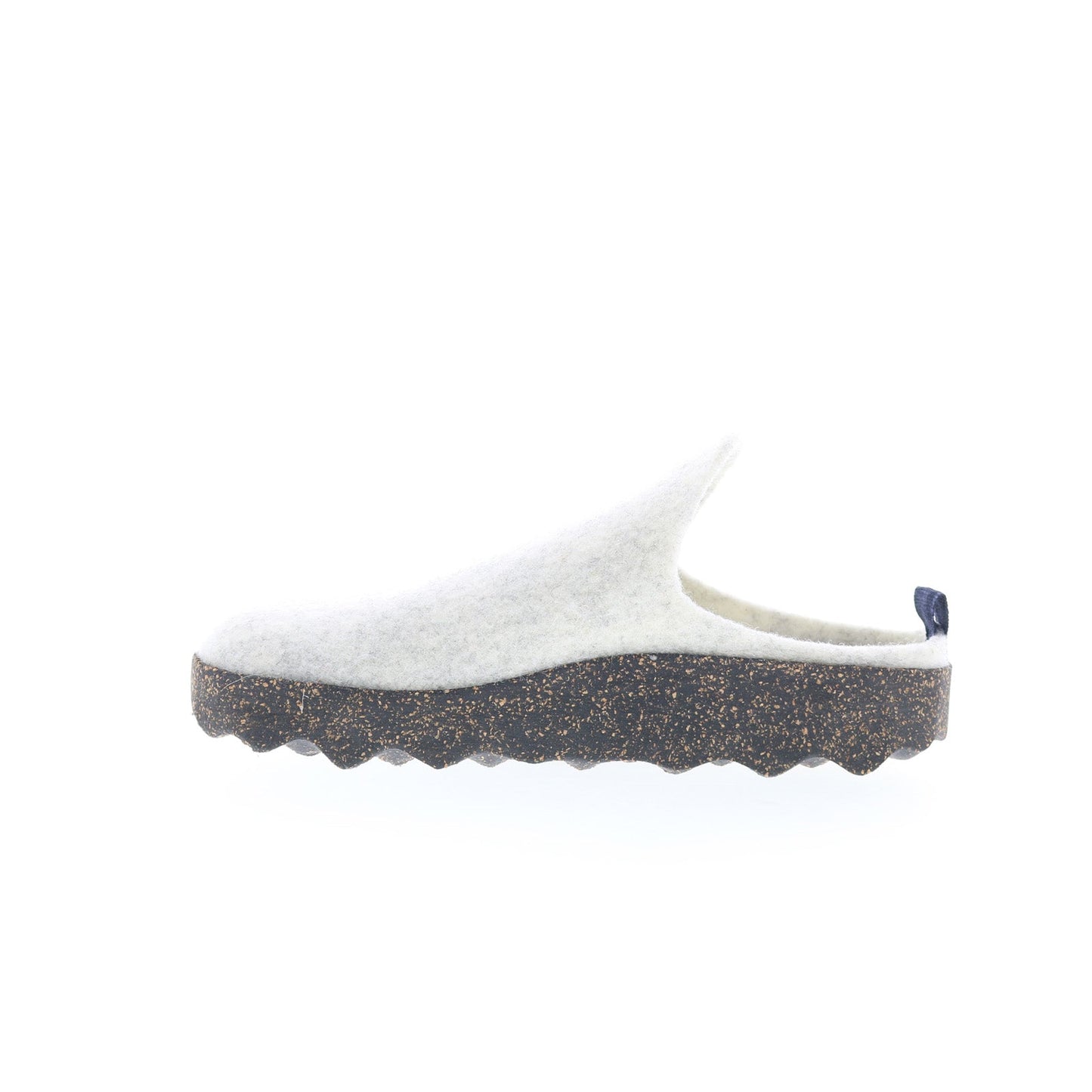 Asportuguesas Come COME023ASP-042 Womens White Slip On Clog Flats Shoes