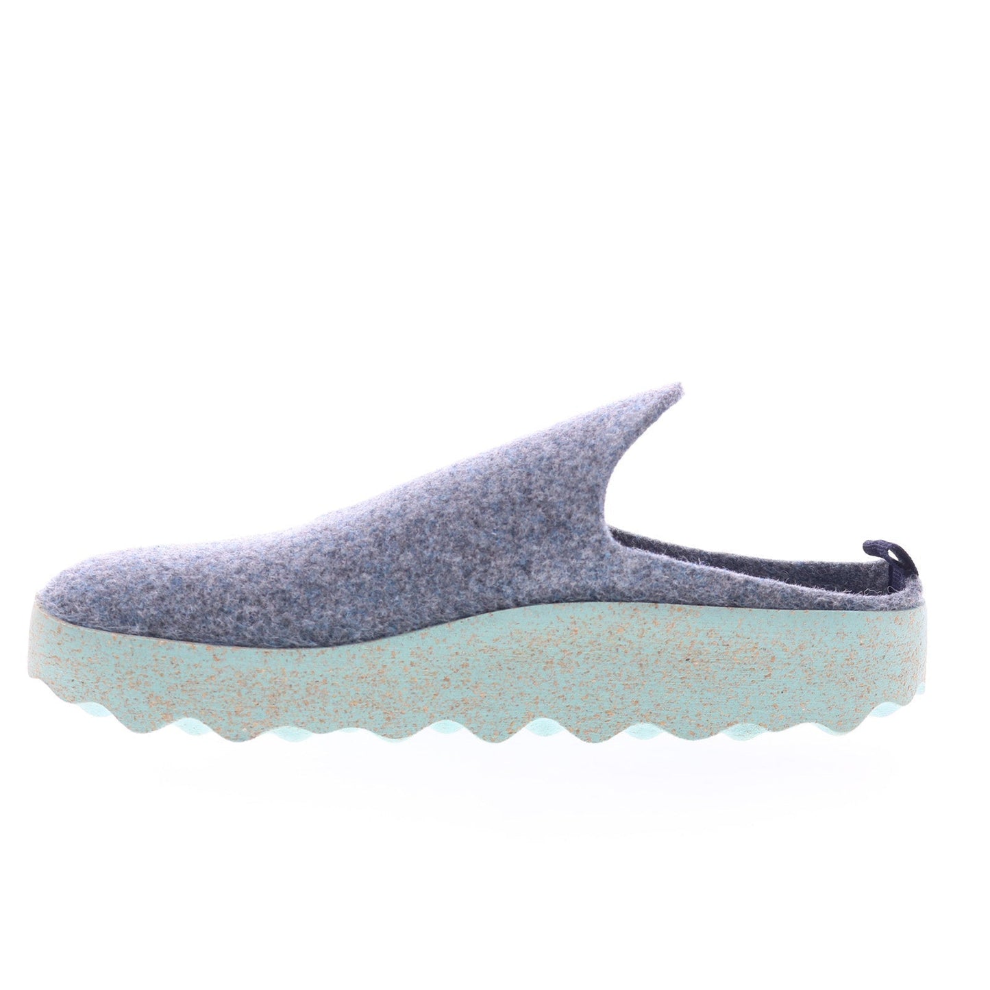 Asportuguesas Come COME023ASP-065 Womens Gray Slip On Clog Flats Shoes
