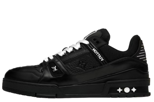 Trainer Black Embossed Monogram