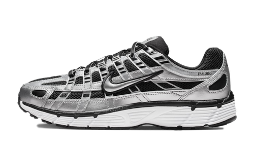 P-6000 Womens"Metallic Silver Black'" BV1021-013