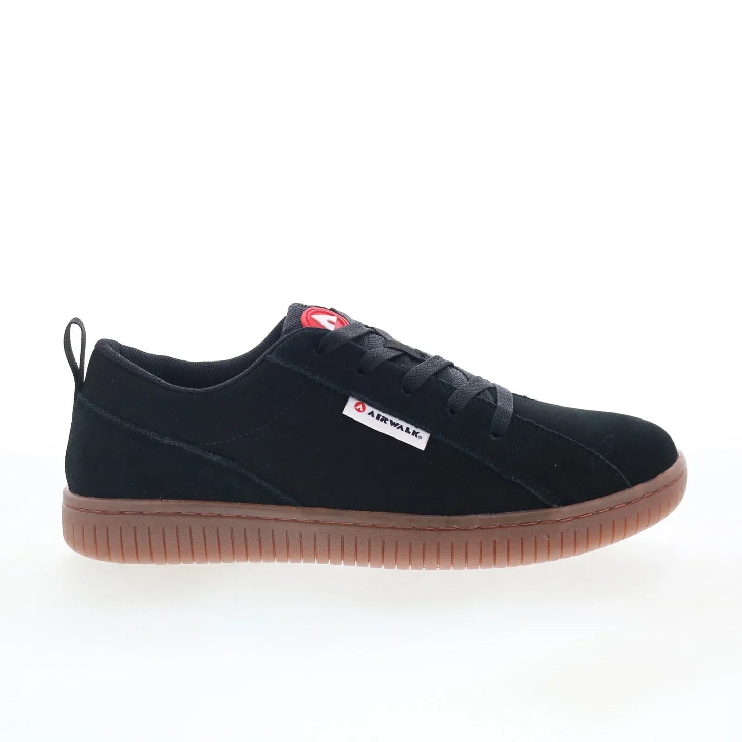 Airwalk The OG CW06506M Mens Black Suede Low Top Lifestyle Sneakers Shoes