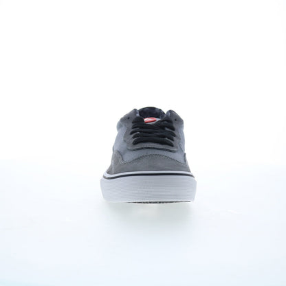 Airwalk Kickflip CW06510M Mens Gray Suede Skate Inspired Sneakers Shoes