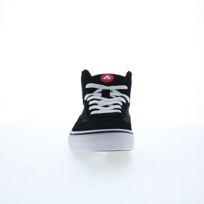 Airwalk Ollie CW06511M Mens Black Suede Skate Inspired Sneakers Shoes