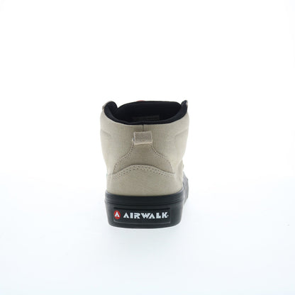 Airwalk Ollie CW06511M Mens Gray Suede Skate Inspired Sneakers Shoes