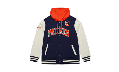 MLB Courtside Fleece Vintage Cap "San Diego Padres - Navy" JK11162 SDPNAVY
