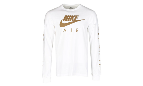 Air Reflective Long Sleeve T-Shirt "White / Gold" 845425 006