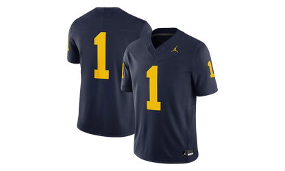 Air Jordan NCAA Michigan Wolverines Home Limited Jersey "Navy" CQ7394 419
