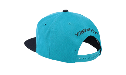 NBA Hardwood Classics Team 2 Tone 2.0 Snapback Cap "Detroit Pistons - Teal / Black" HHSS3267 DPIYYPPPTLBK