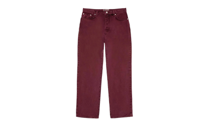 Washed Canvas Classic Jean "WINE" 116659 WINE