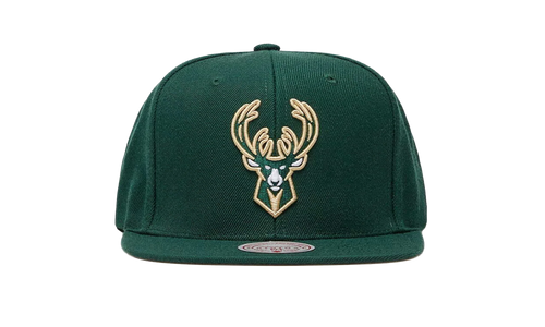 NBA Team Ground 2.0 Snapback Cap "Milwaukee Bucks - Green" HHSS3256 MBUYYPPPGREN