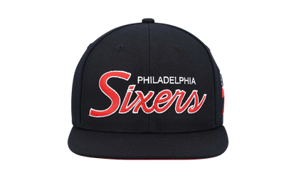 NBA Team Script 2.0 Snapback Cap "Philadelphia 76ers - Black" HHSS3280 P76YYPPPBLCK