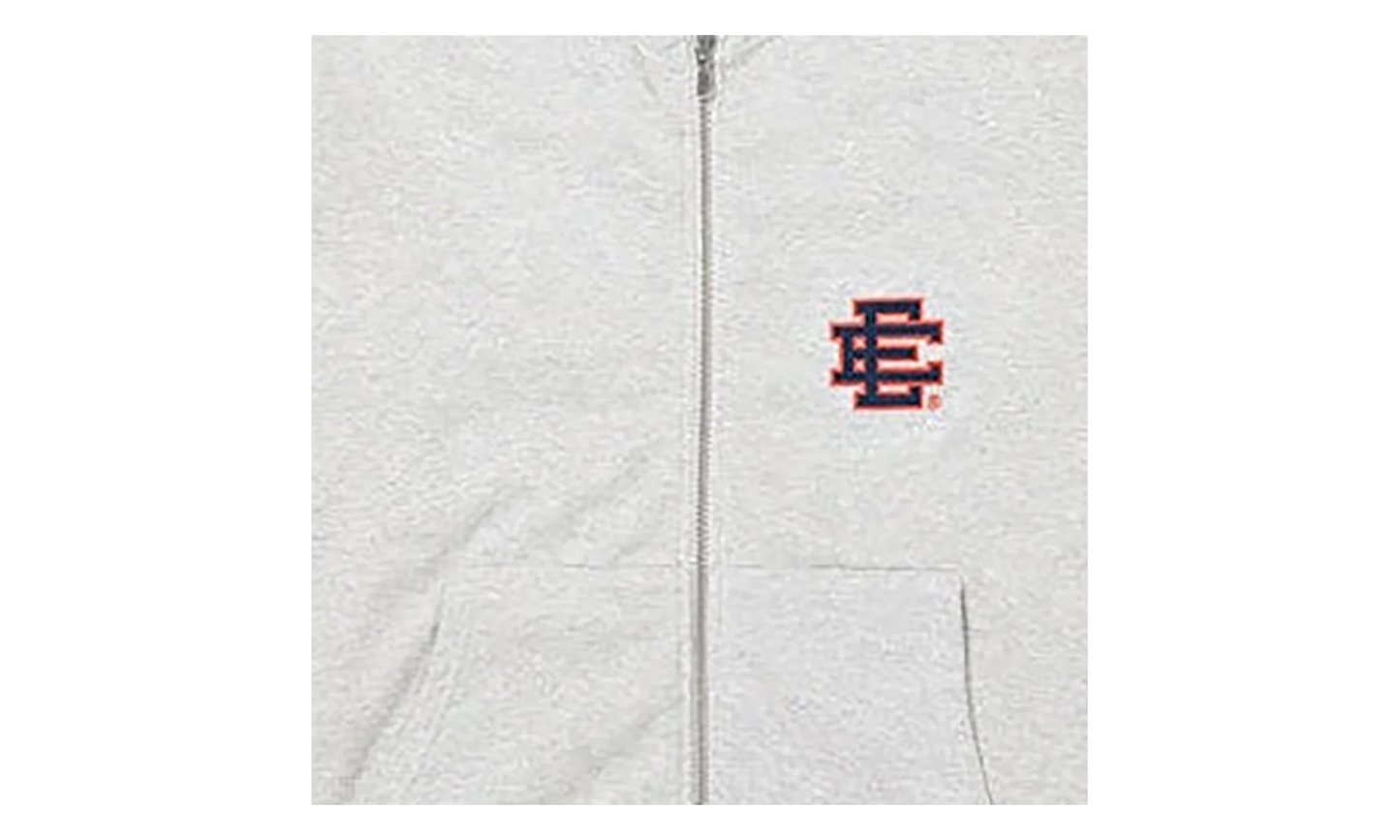EE FULL ZIP HOODIE "FW22 - Heather/Navy/Orange" EE591