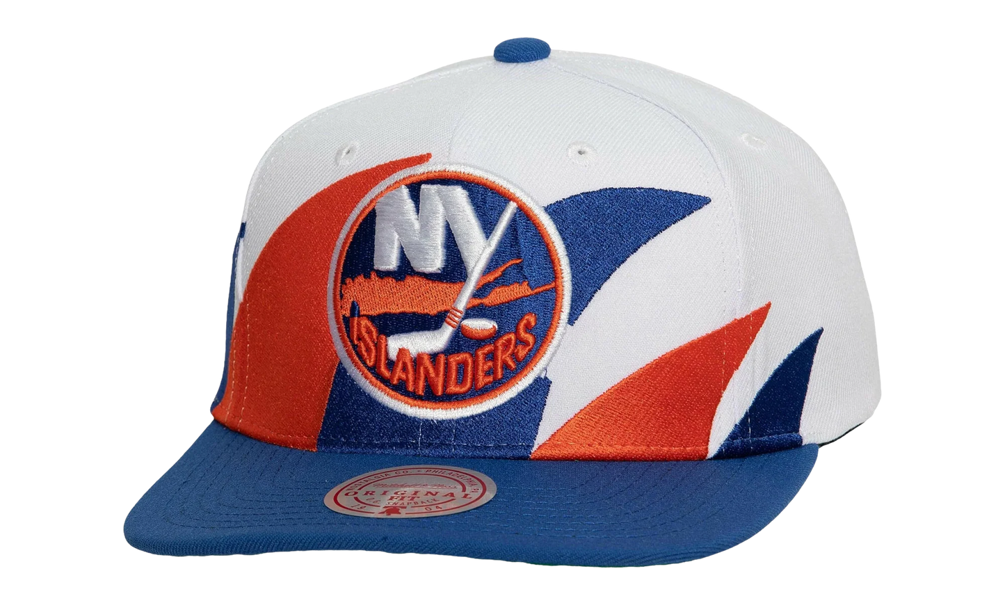 NHL Vintage Sharktooth Snapback Cap "New York Islanders - White" 6HSSSH22088 NYIWHIT
