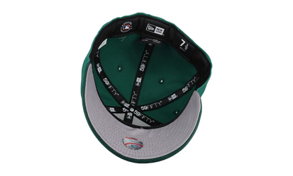 59FIFTY Los Angeles Dodgers "Dodger Stadium" Fitted Hat ""Dodger Stadium" 2-Tone Green / White" NE138
